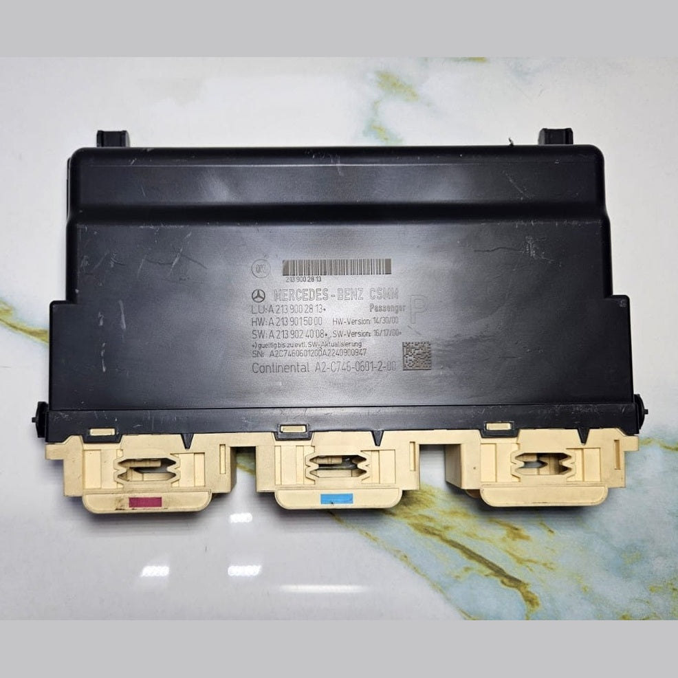 15-21 Mercedes Benz W213 E-Class Passenger Seat Control Module A213 9002813 OEM