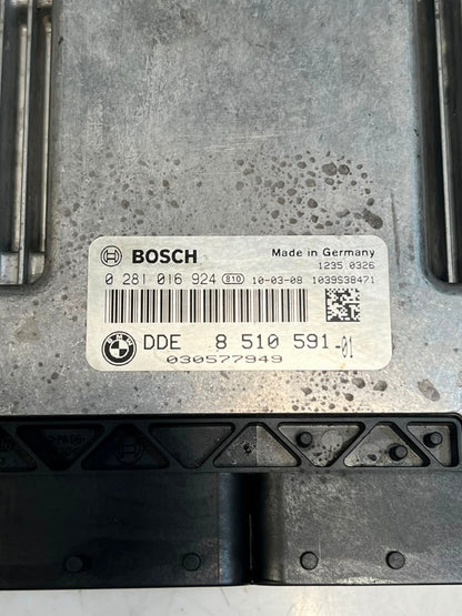 BMW X1 E84 E81 E87 E90 LCI N47 Engine Control Unit ECU ONLY DDE 8510591 OEM 