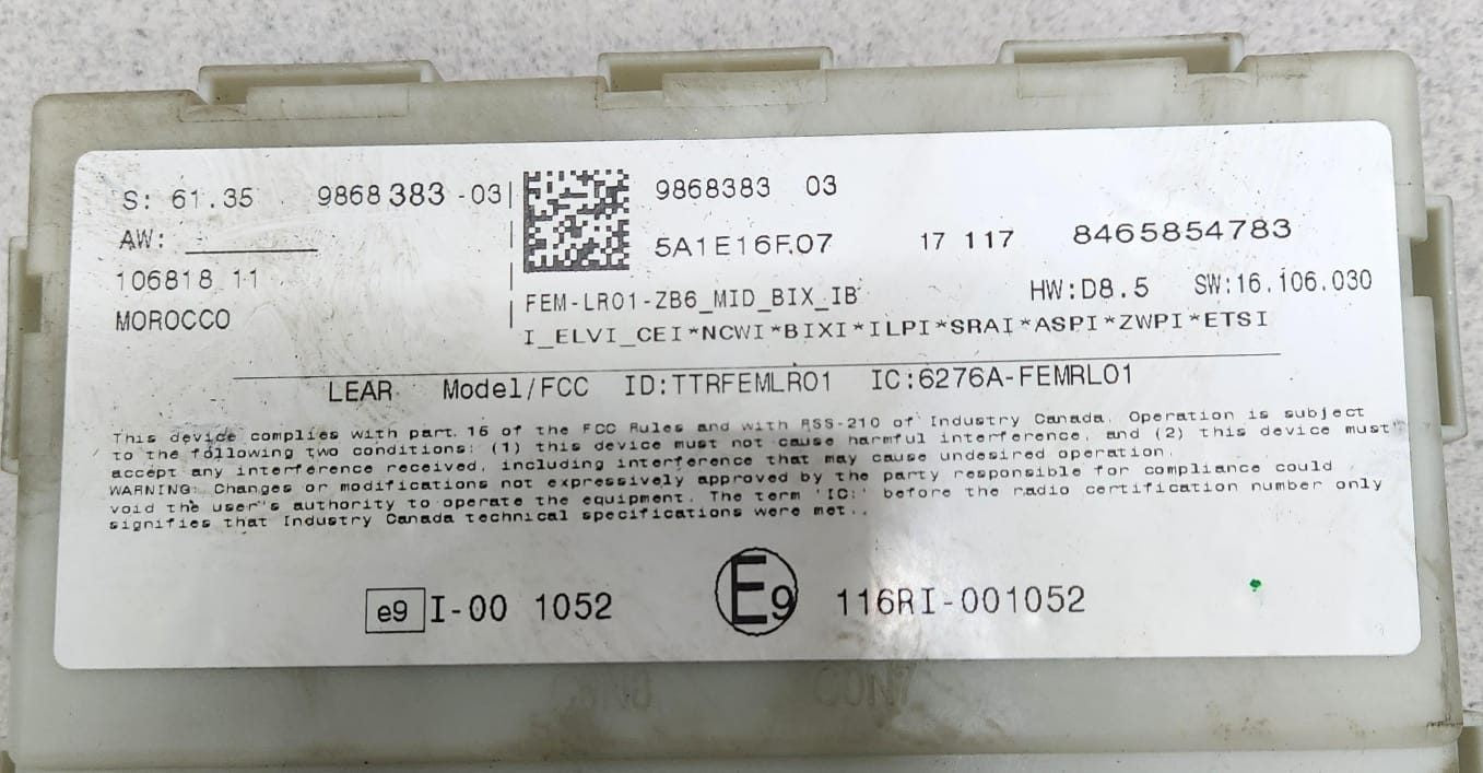 BMW Engine Control Unit DDE 8598759 ECU SET 320D 2017 B47 RHD 