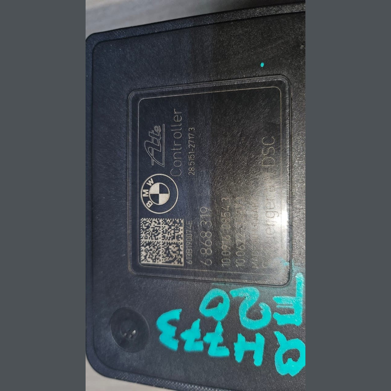 BMW 116I 2013 ABS PUMP ATE DSC F20 6868319 USED KM 110045