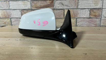 2015-2018 BMW F12 650I LEFT SIDE Door Mirror 046412 WHITE RHD OEM
