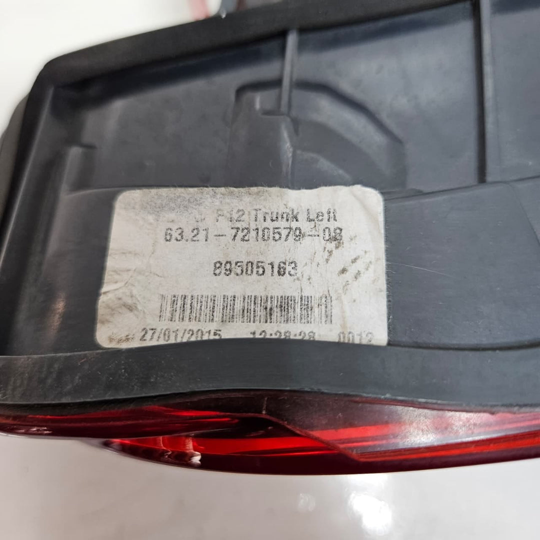 7210579-2013-2019 BMW 6 Series F12 F13 F06 640i Gran Coupe Rear Light Rear Left