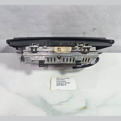 2007-2010 BMW X5 Central Information Display 9166781