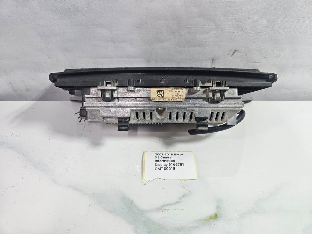 2007-2010 BMW X5 Central Information Display 9166781