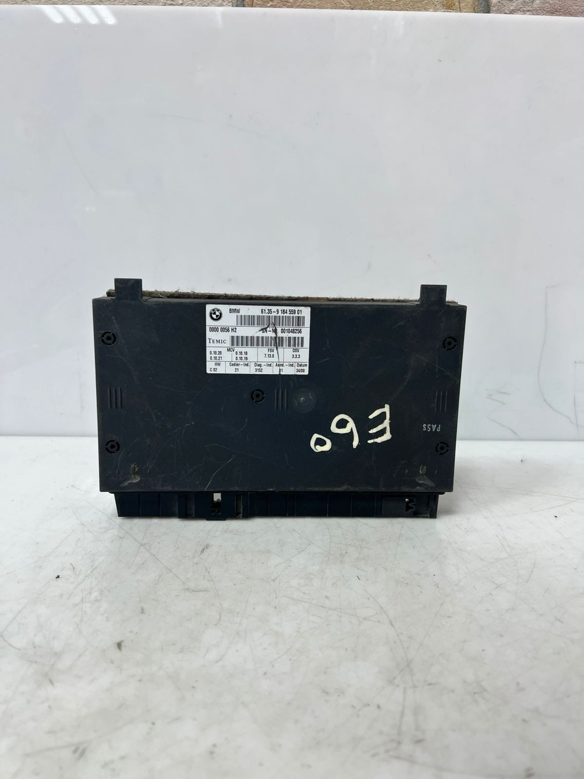 2007-2013 BMW X5 X6 E70 E60 528I XDRIVE 535I Seat Control Module 9184559 OEM