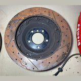 Mercedes-Benz E63 W212 E-Class Front \ Rear Brembo Red Calipers & Brake Discs