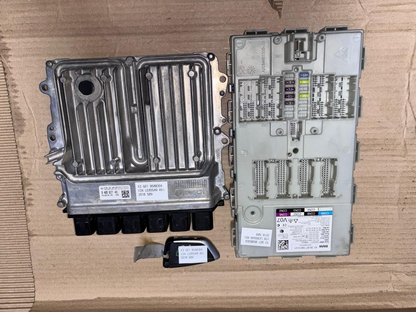 BMW G01 X3 B58B30A VIN LE85549 40i 2018 ENGINE CONTROL UNIT SET + KEY - 9485817