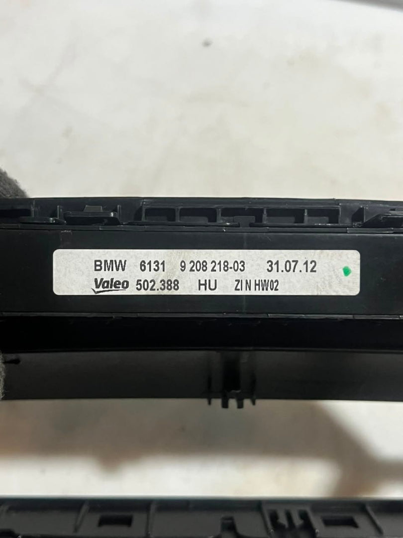 2007-2014 BMW X5 E70 and X6 E71 E72 A/C Climate Control Panel 9279653 OEM