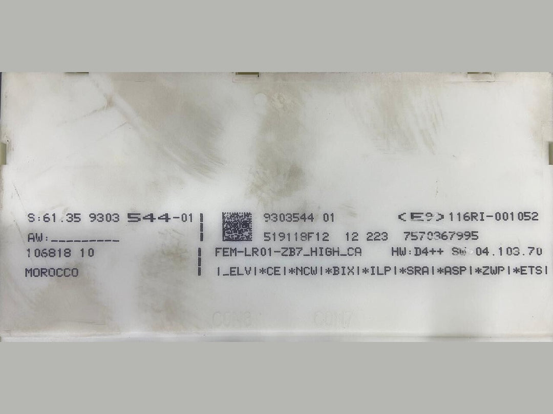 OEM BMW F10 F30 F20 N55 3.0 DME ENGINE CONTROL UNIT COMPUTER ECU SET 8606309