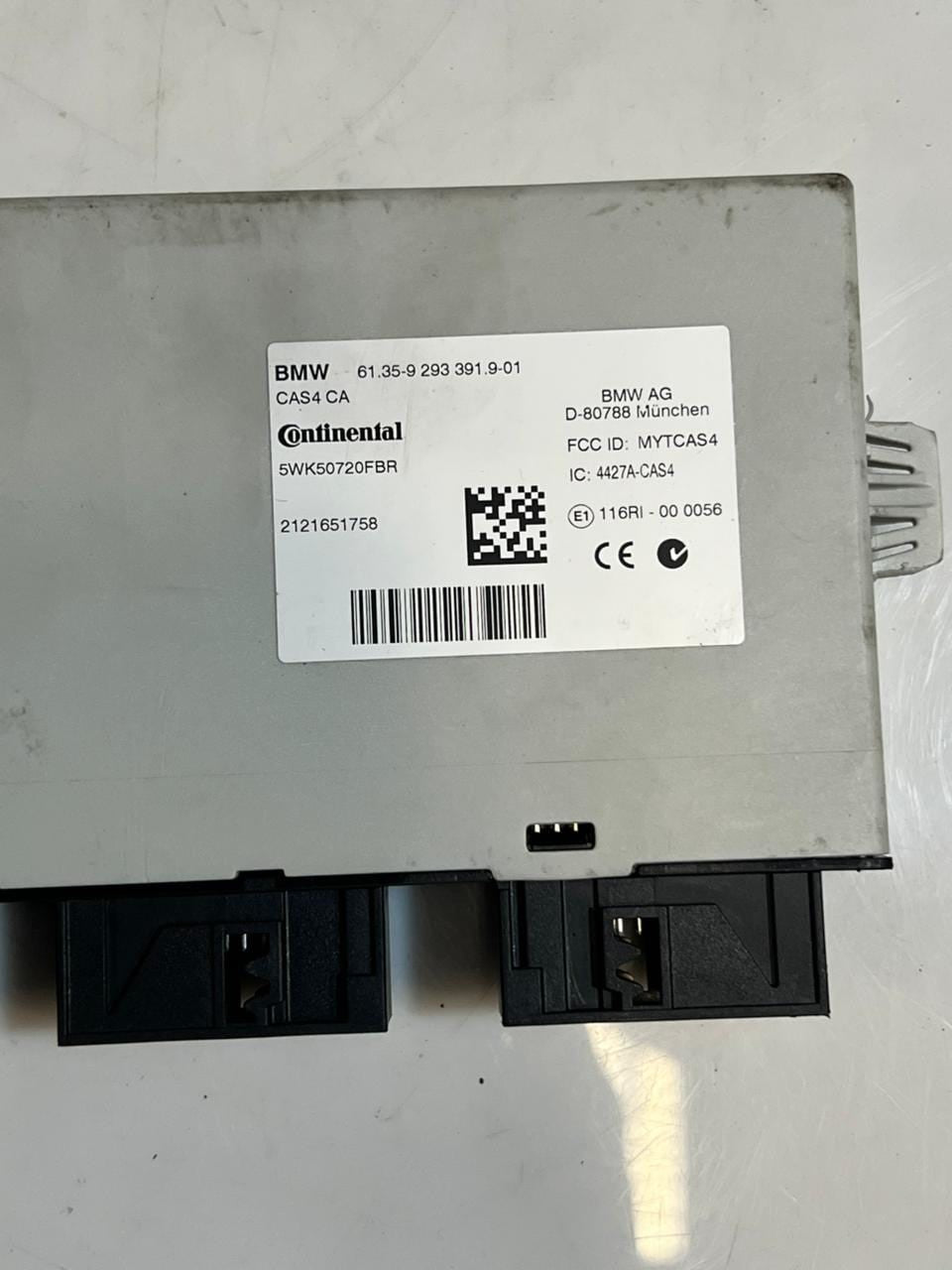 2021 BMW 5 Series F10 N47 Engine Control Unit ECU SET DDE+CAS4+1KEY 8572419