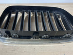Load image into Gallery viewer, BMW 5 Series GT F07 2009 Front Left Upper Bumper Grille Trim Chrome OEM 7200169
