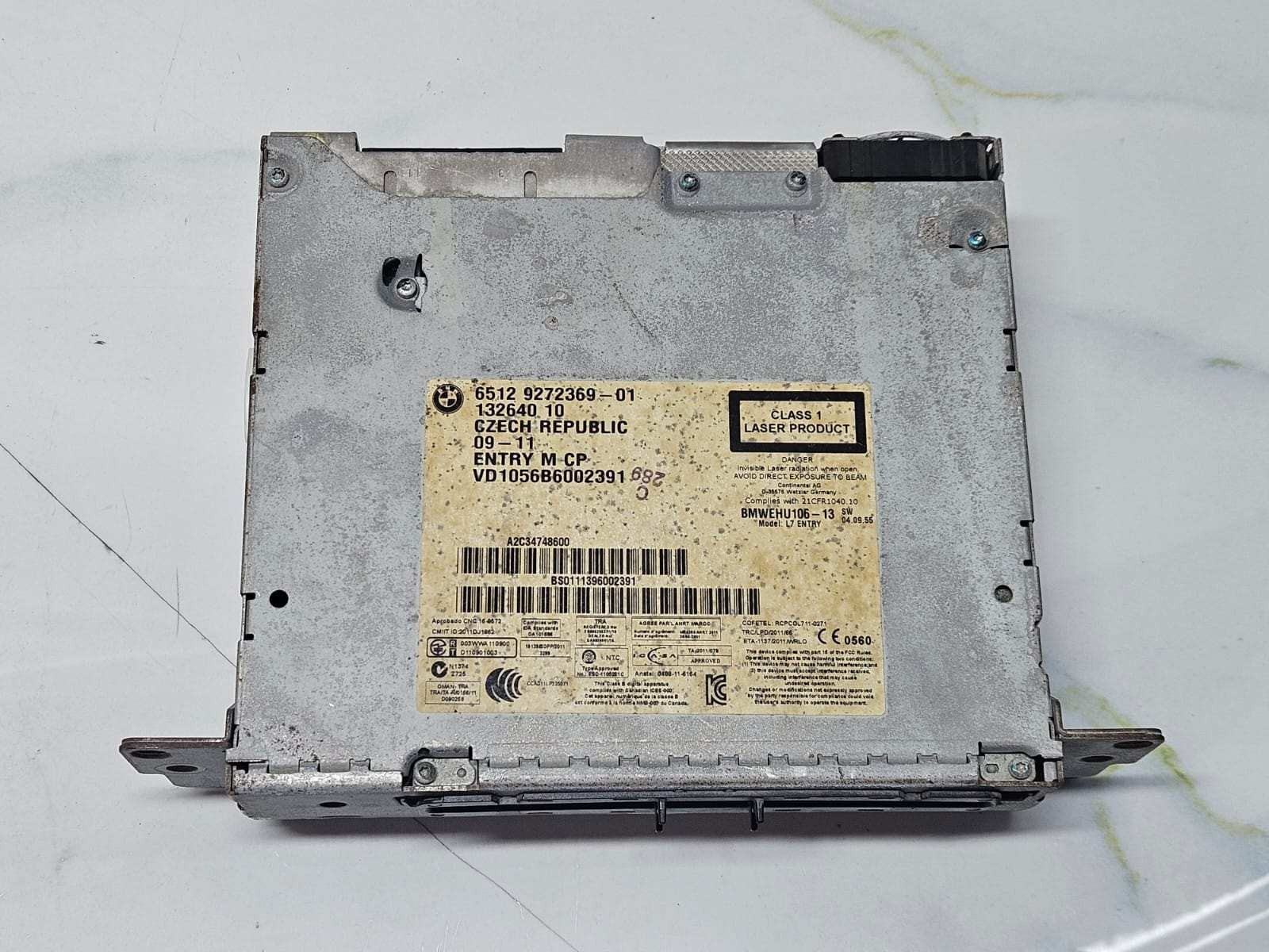 BMW F20 F21 F22 F30 Radio Audio Professional CD Player Head Unit 9272369 OEM