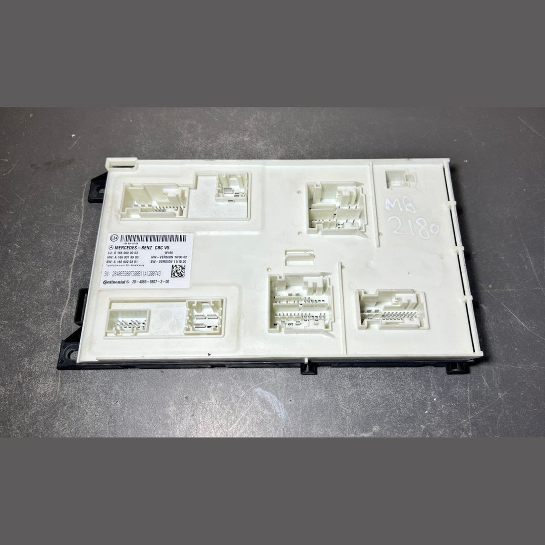 Mercedes-Benz W166 ML GL GLE Front SAM Control Module Unit A166 9009003 OEM