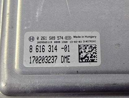 OEM BMW 740I N55 F02 F10 F20 F30 ENGINE CONTROL UNIT DME ECU SET 8616314 BOSCH