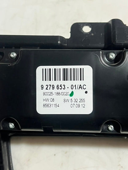 2007-2014 BMW X5 E70 and X6 E71 E72 A/C Climate Control Panel 9279653 OEM