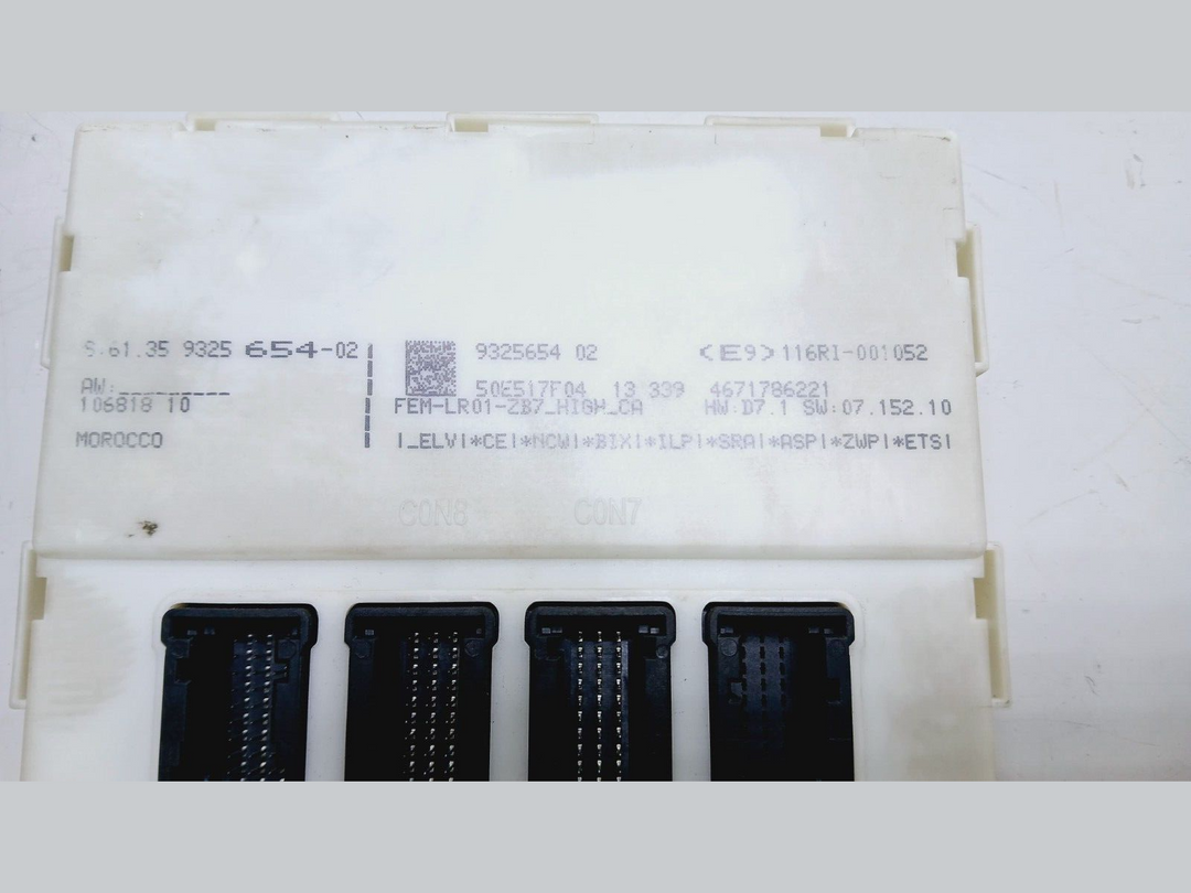 BMW 320i 2014 F30 N20 ENGINE CONTROL ECU UNIT KIT DME 8626172
