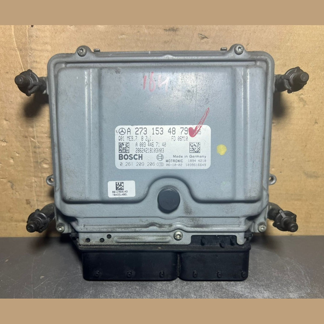 07-12 Mercedes W164 ML GL Engine Control Module Unit ECM ECU A272 1534879 OEM