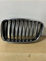 Load image into Gallery viewer, BMW 5 Series GT F07 2009 Front Left Upper Bumper Grille Trim Chrome OEM 7200169