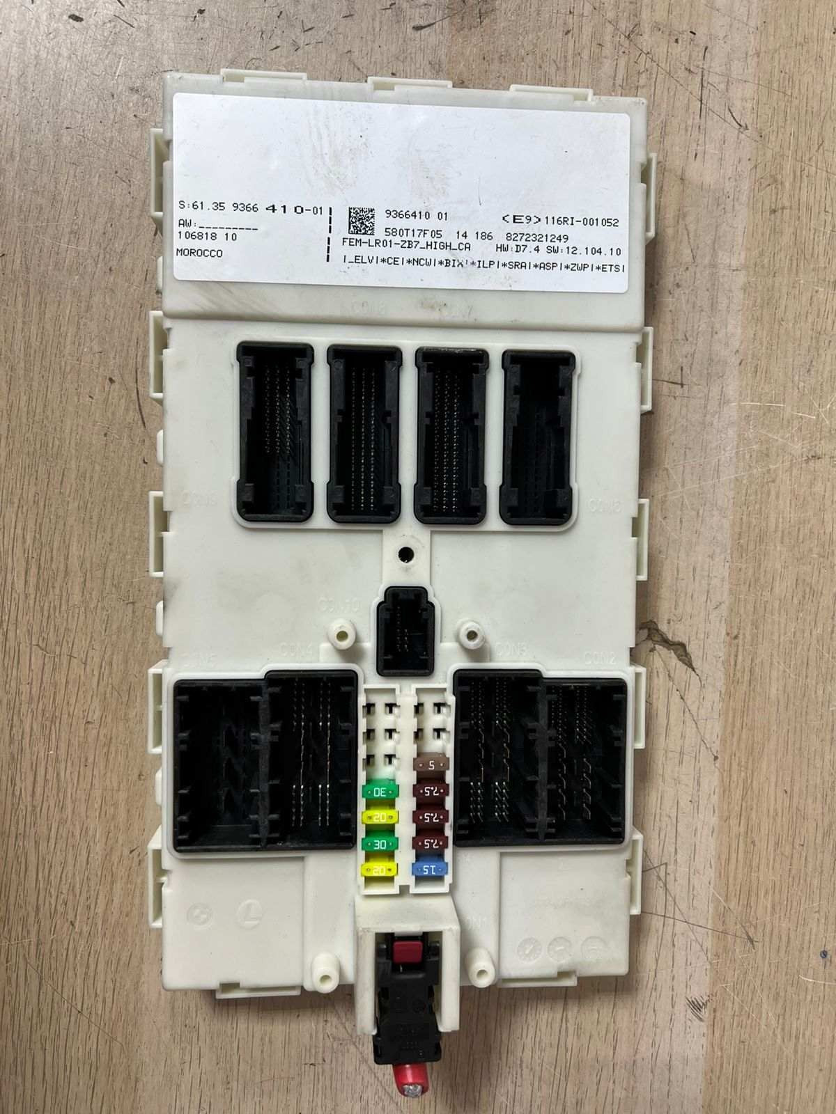 BMW F30 N47D NS47 001 Engine Control Unit ECU SET DDE + FEM + KEY 8518976