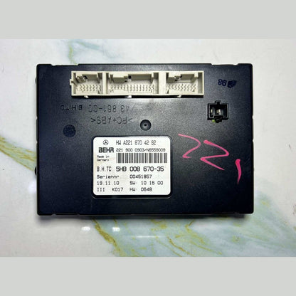 Mercedes Heater Damper Control Unit A2218704292 S-Class W221 and CL-Class C216