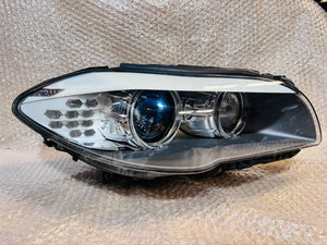 BMW F10 F11 M5 2009-2013 ADAPTIVE XENON HEADLIGHT RIGHT SIDE GENUINE RHD