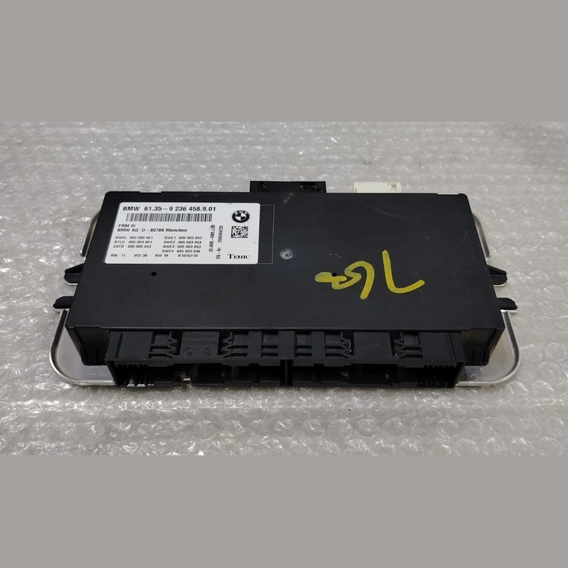 OEM BMW F01 F02 F07 F10 F11 F06 F12 Footwell Lights Control Module ECU 9236458
