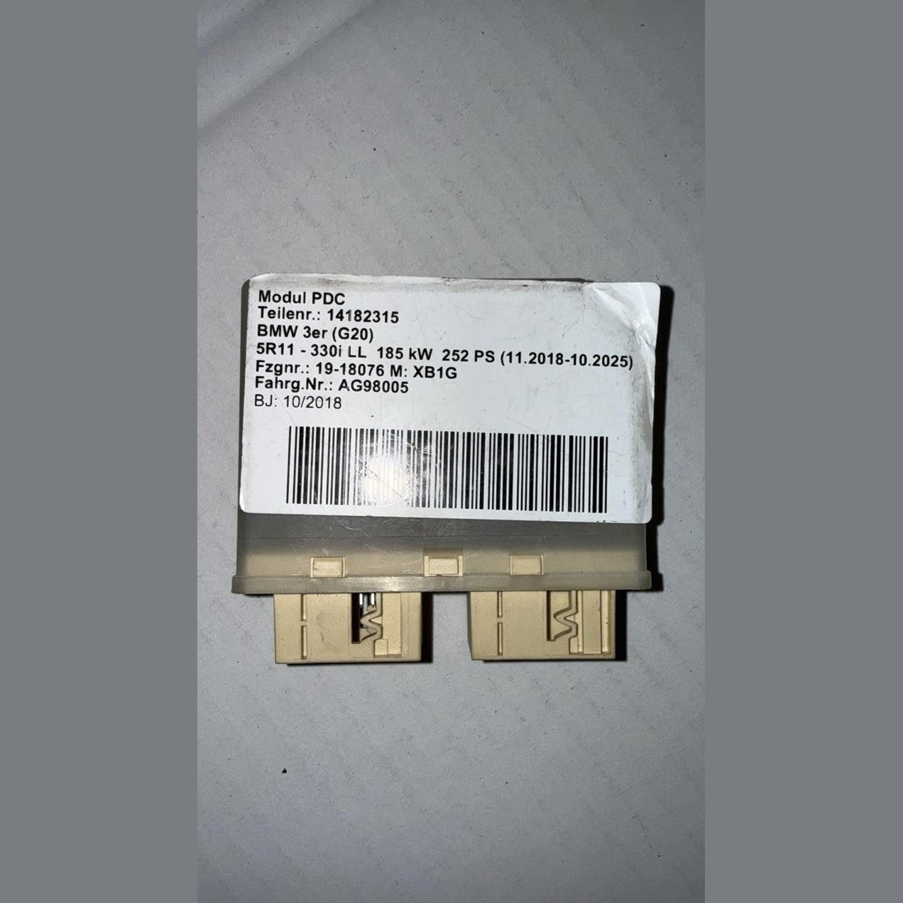 BMW PDC MODULE USS-04 LOW G20 2018 9462638