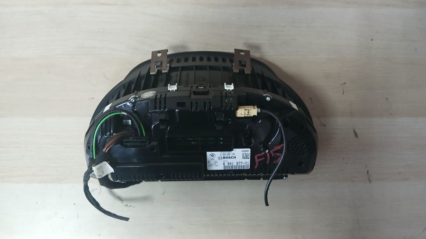 2014-2018 BMW X5 F15 DIGITAL Instrument Cluster 6841977 6WB HUD OPTION