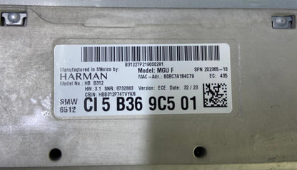 OEM BMW X3 G01 X4 G02 Navigation Multimedia Head Unit High 5B369C5 HARMAN KARDON