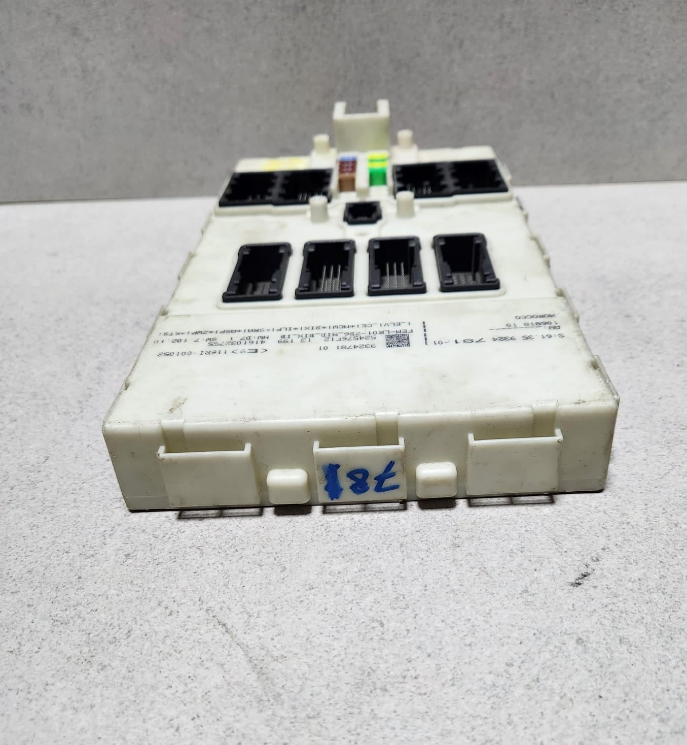 2012-2016 BMW 328i Front Electronic Control Module 9324781 F30 F32 F22 F80 F82 
