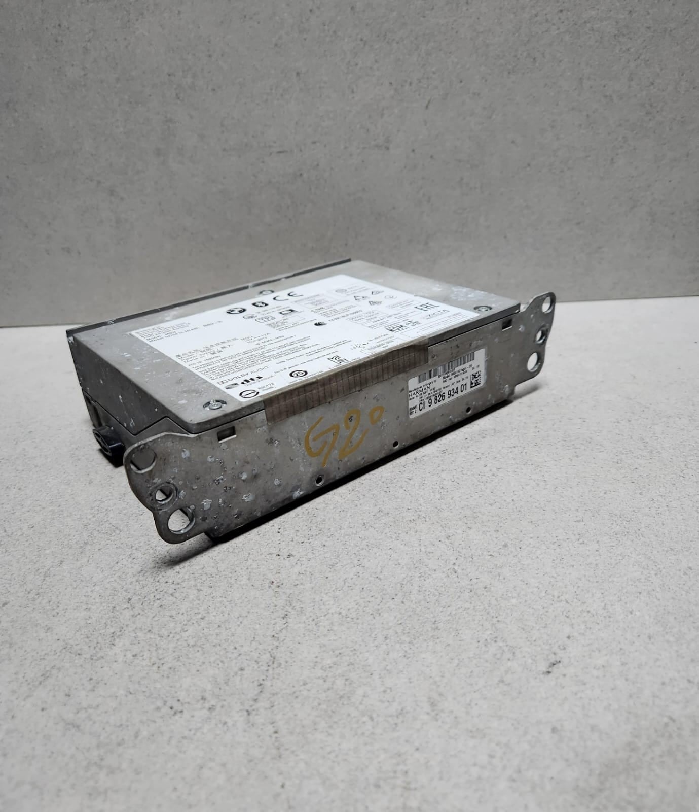 BMW G20 330E 2020 HEAD UNIT 9826934 NAVIGATION SYSTEM MGU-IL