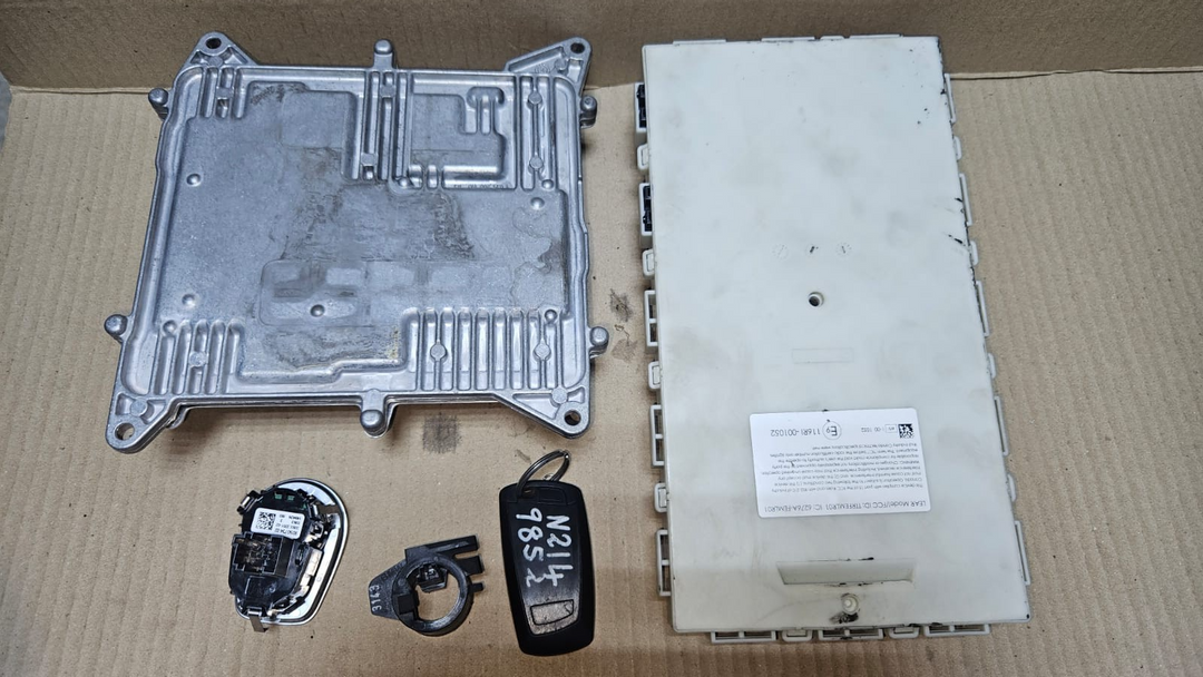 ECU SET 8617551 328I F30 2012 AUTOMATIC KM 196258 RHD
