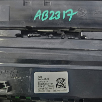 BMW Air Conditioning Control Panel 9461402 BMW X1 F48, X2 F39, F45