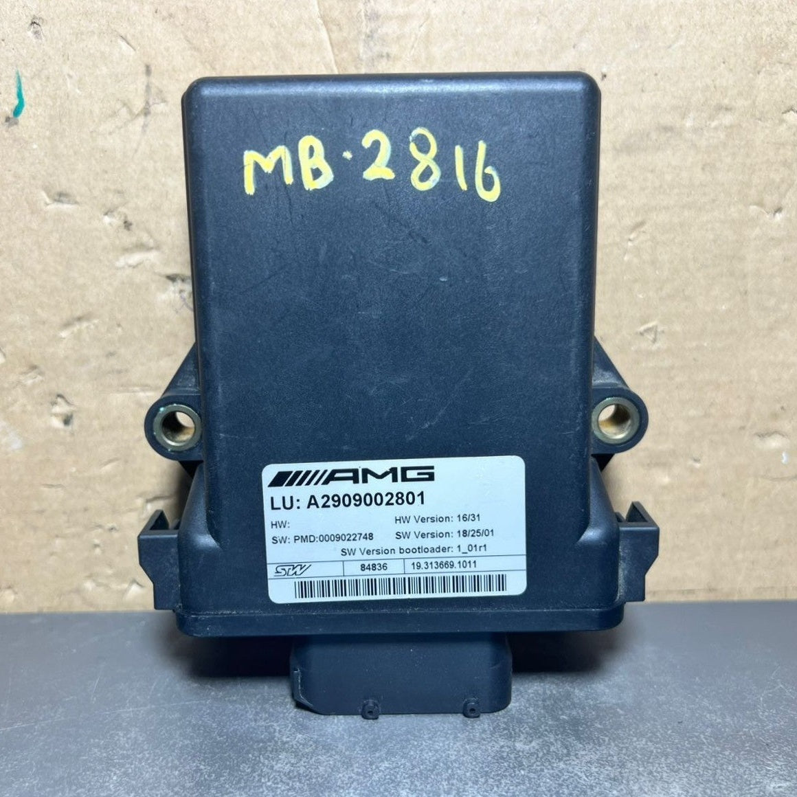 15-20 Mercedes W205 C63 AMG Differential Lock Control Module A290 9002801 OEM