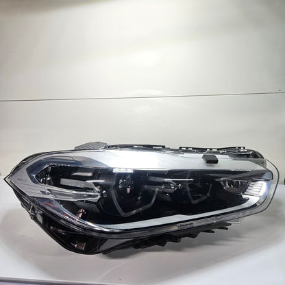 BMW X2 F39 LED headlight right side for RHD 7420442 ECE USED