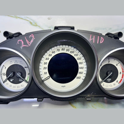 10-14 Mercedes W212 E-Class Hybrid  Instrument Cluster Speedometer A212 9001625