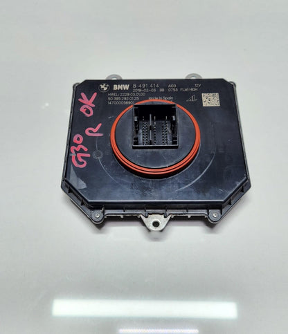 17-20 BMW M5 Adaptive LED Headlight Control Module 8491414 5,7 Series G30 G31  