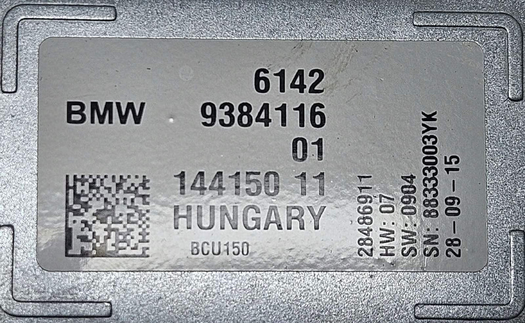 9384116-2015-2023 BMW G11 G12 B58 RHD Battery Charging Module OEM