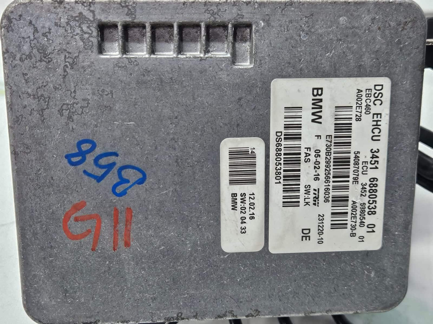 2016-2019 BMW G11 G12 7 Series, G30 5 Series, G01 X3 Abs Pump Module 6880538 OEM