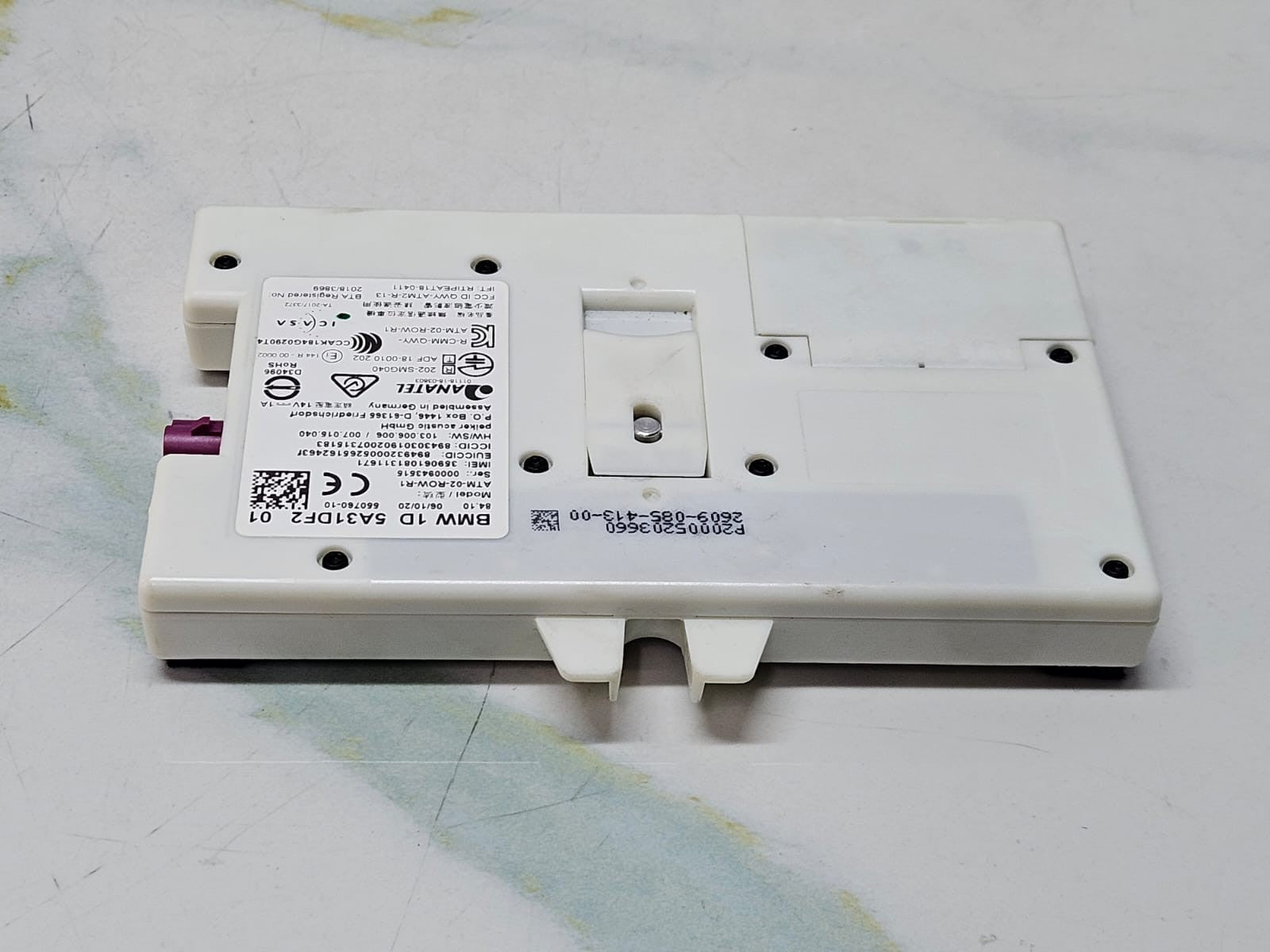 BMW F44 TELEMATICS ANTENA CONTROL MODULE ECU OEM 5A31DF2 OEM