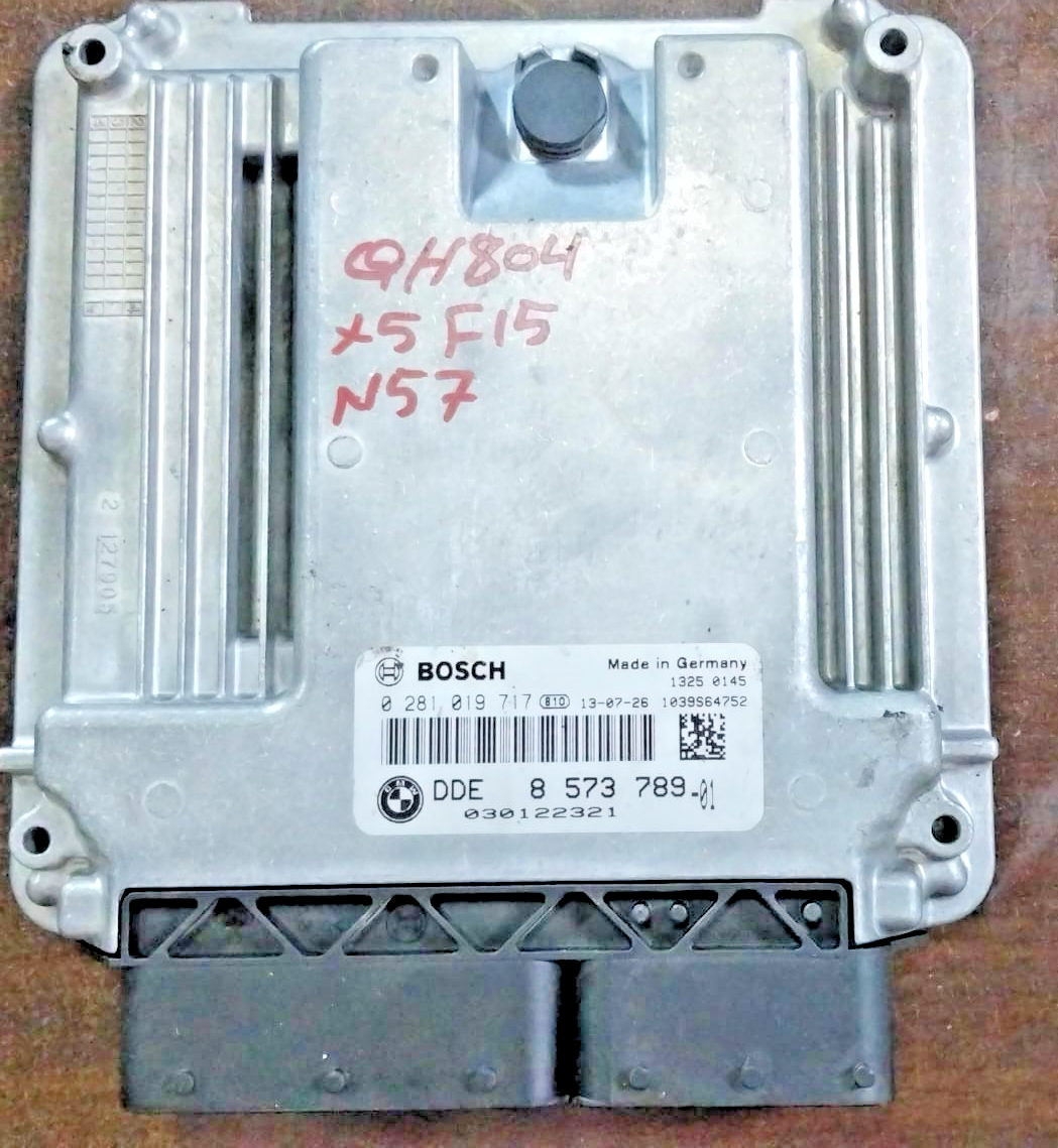 BMW X5 Diesel F15 N57 3.0 ENGINE CONTROL UNIT ECU ONLY DDE 8573789