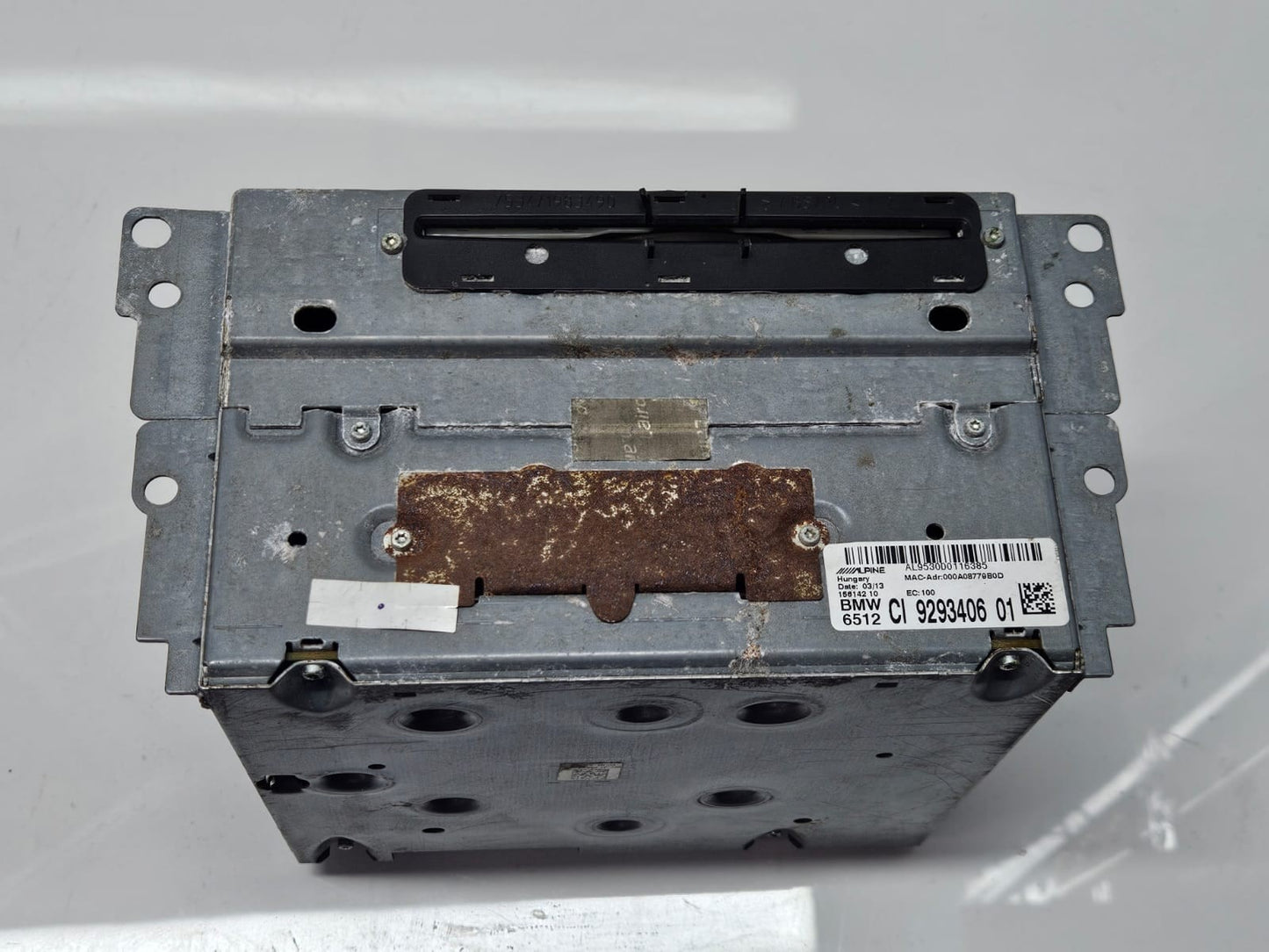 9293406-2012 BMW X3 F25 Navigation Audio CD Head Unit OEM