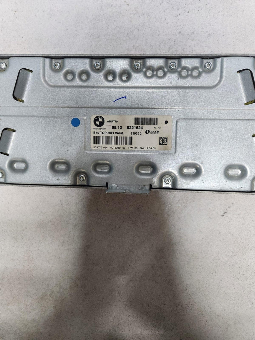2008-2013 BMW X6 Top Hifi System Amplifier 9221624 X5 E70 and X6 E71