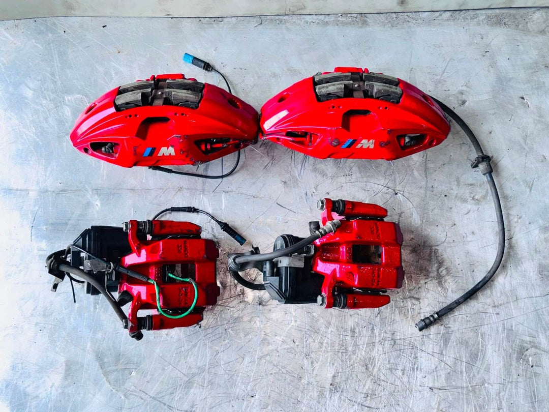 2018-2023 BMW X4 Brake Calipers Set RED MSPORT 689733602 X3 G01 M40i and X4 G02