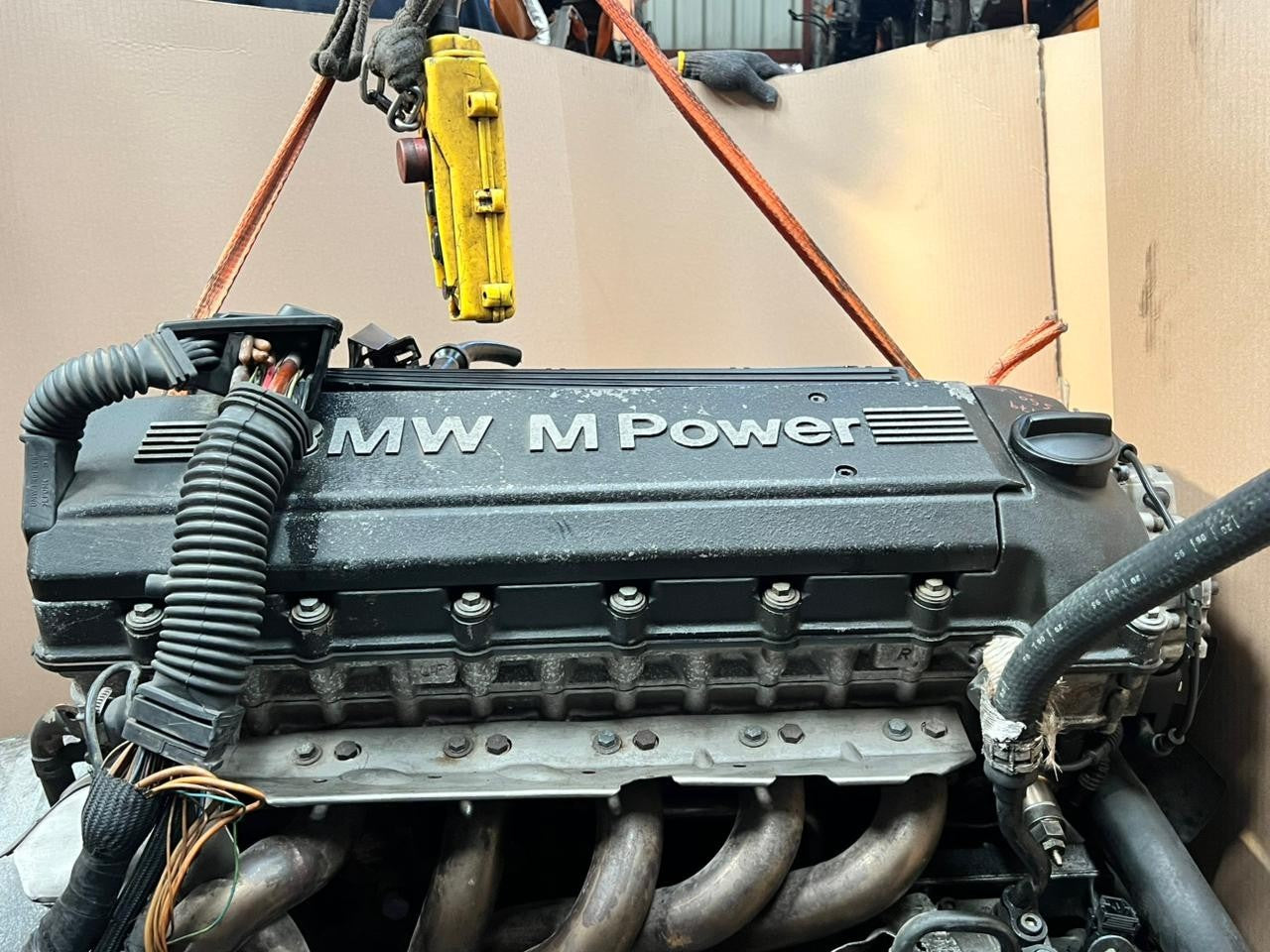 BMW E36 M3 S50B30 3.0L Complete Engine & Manual Gearbox 75K KM 50030546 OEM