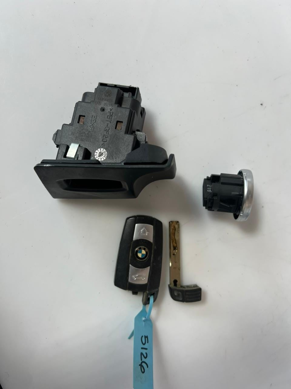 BMW E90 N47 Engine Control Unit ECU COMPLETE SET DDE + CAS3 AG+ 1KEY 8512291