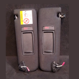 BMW G11 7ER SONNENBLENDEN-SET MIT MAKE-UP-SPIEGEL OEM FIN B314963