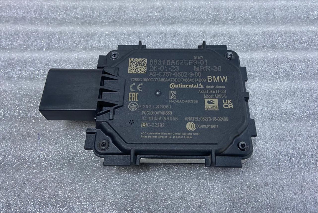 OEM BMW U11 G60 G70 FRONT CRUISE RADAR SENSOR 5A52CF9 CONTINENTAL 