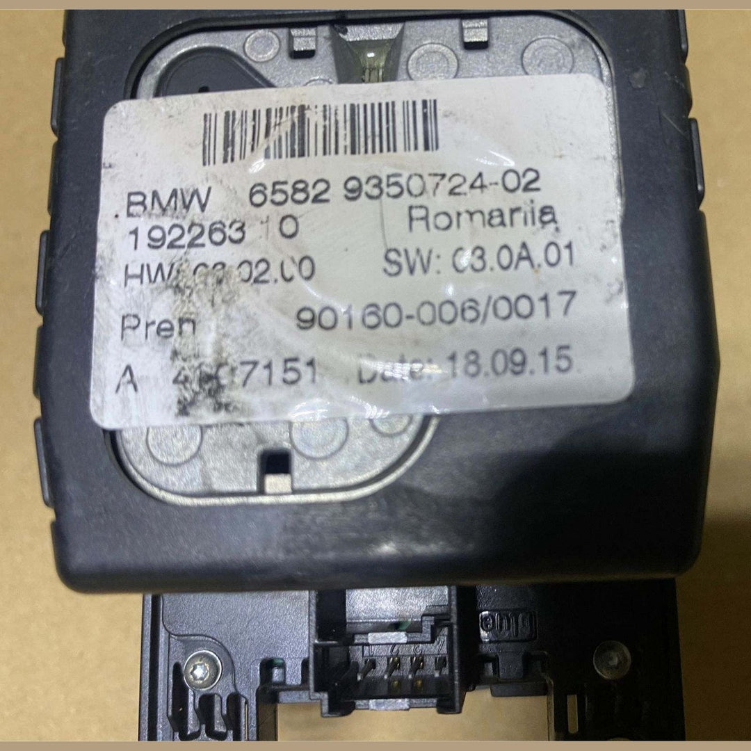 BMW Idrive Controller Touch 9350724 F10 F11 F20 F21 F30 F31 F32 F25 F15 F16 F48
