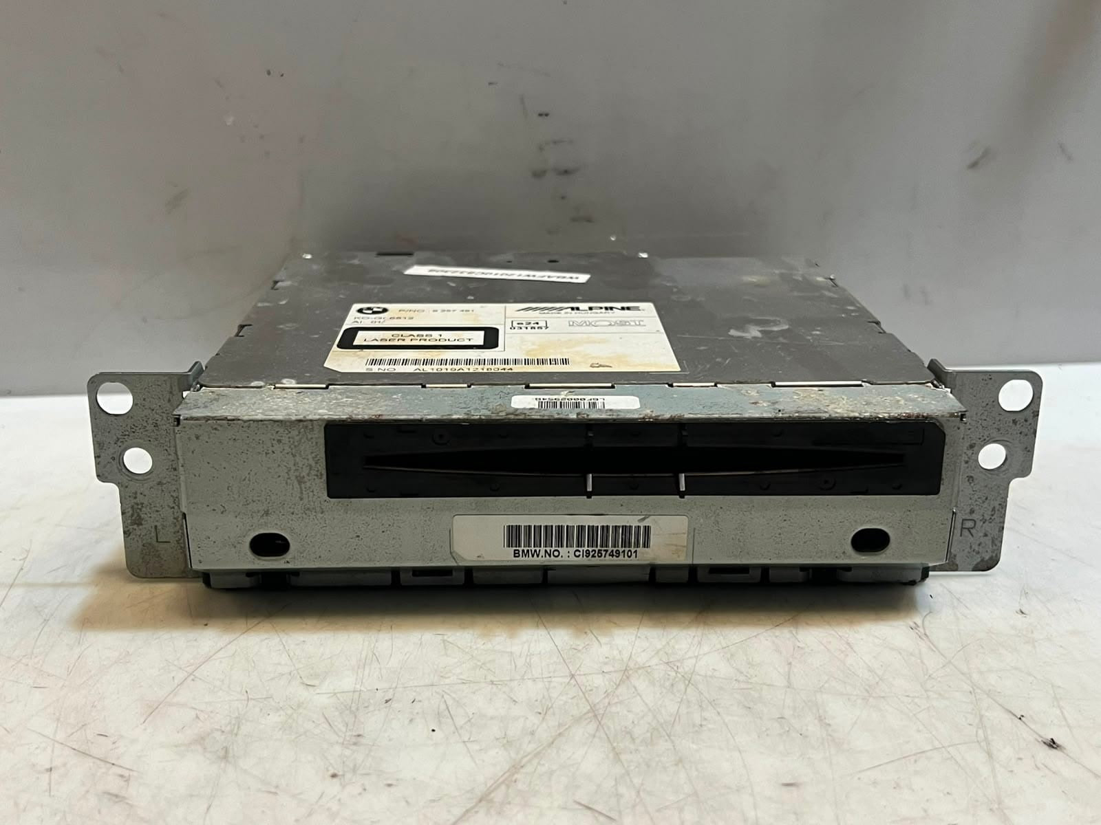2011 BMW 5 Series F10 F11 ALPINE 535i Radio CD Player NBT Head Unit 9257491 OEM